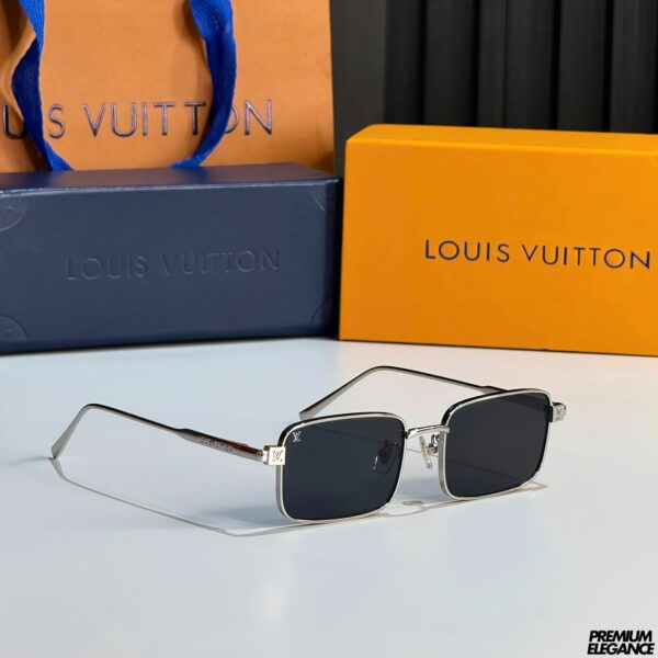 LV Lunettes de soleil basses carrées Pure