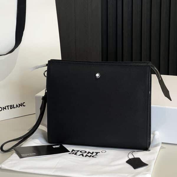 MONT BLANC POCHETTE EN CUIR SARTORIAL